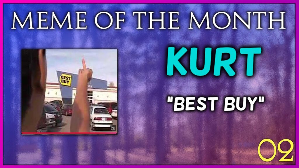 Meme of the Month 2's winner, Kurt, who submitted "Best Buy" 