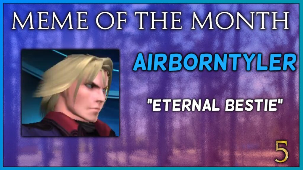 Meme of the Month 5's winner, AirbornTyler, who submitted "Eternal Bestie" 